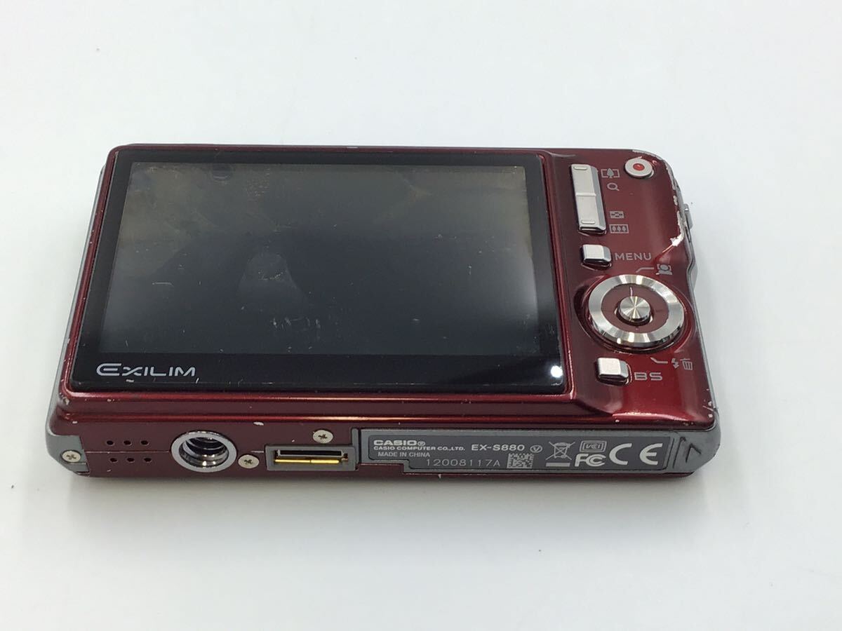 08117 【動作品】 CASIO カシオ EXILIM EX-S880 コンパクトデジタルカメラ バッテリー付属 _画像8