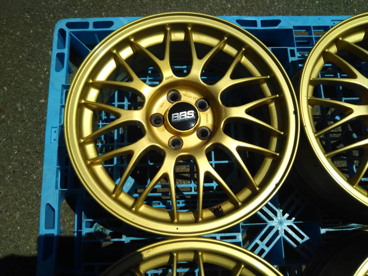 ☆即決！ 希少！ 廃盤品！ インプレッサ GC8 STI 後期 純正 オプション BBS 鍛造 ホイール レガシィ subarist_5_5_5 60503b☆_画像4