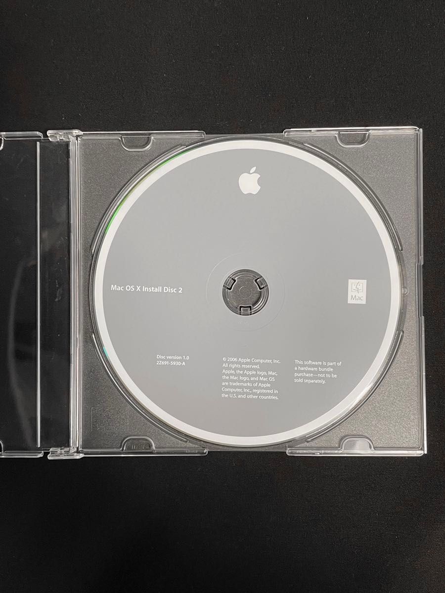 Mac  OS X 10.4.8 Tiger DVD OS Install インストール Disk Software