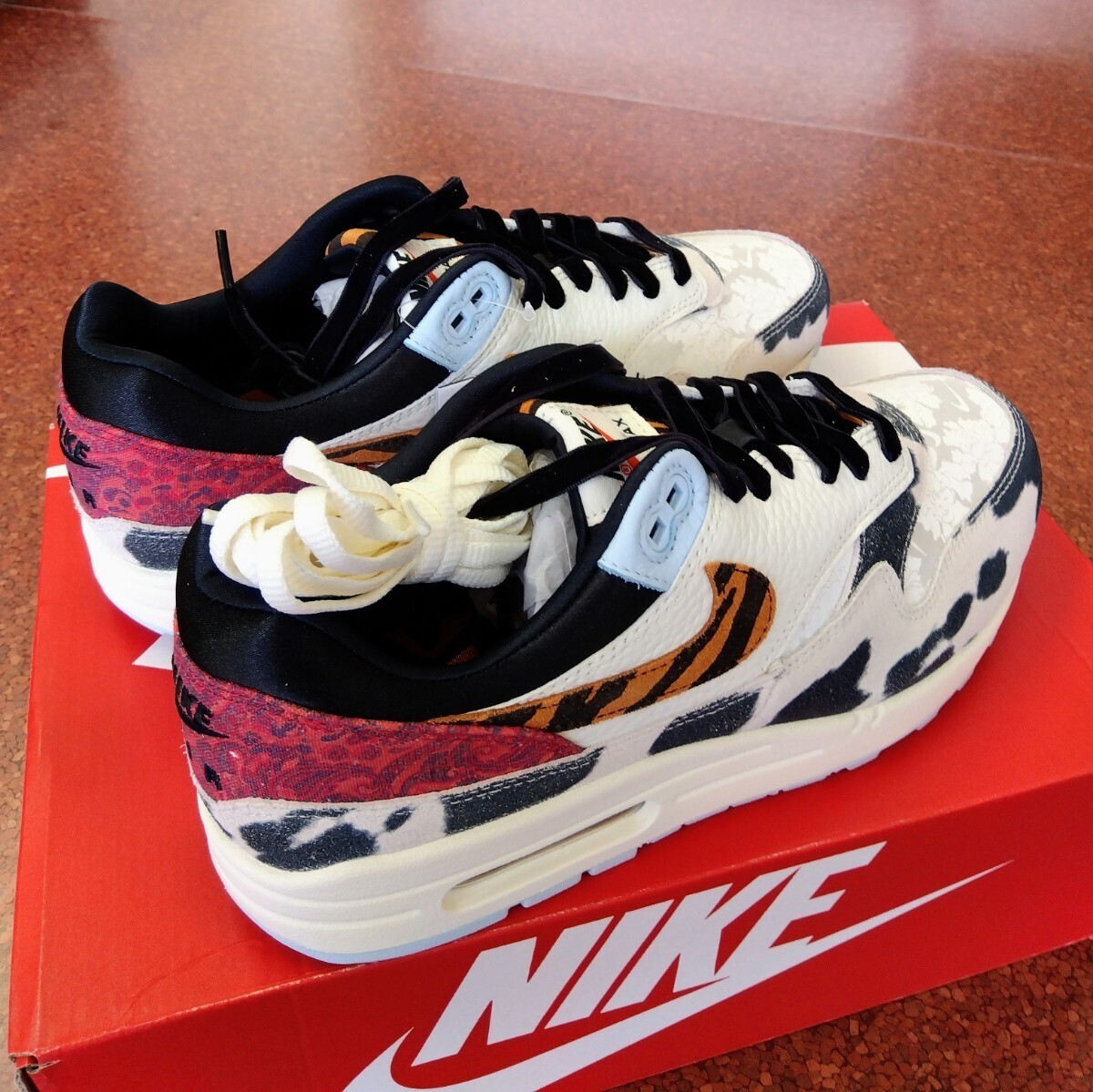 [新品] NIKE WMNS AIR MAX 1 ’87 ’Great indoors’ ナイキ エアマックス 1 ’87 グレートインドア スニーカー ウィメンズ M27/W27.5cm_画像5