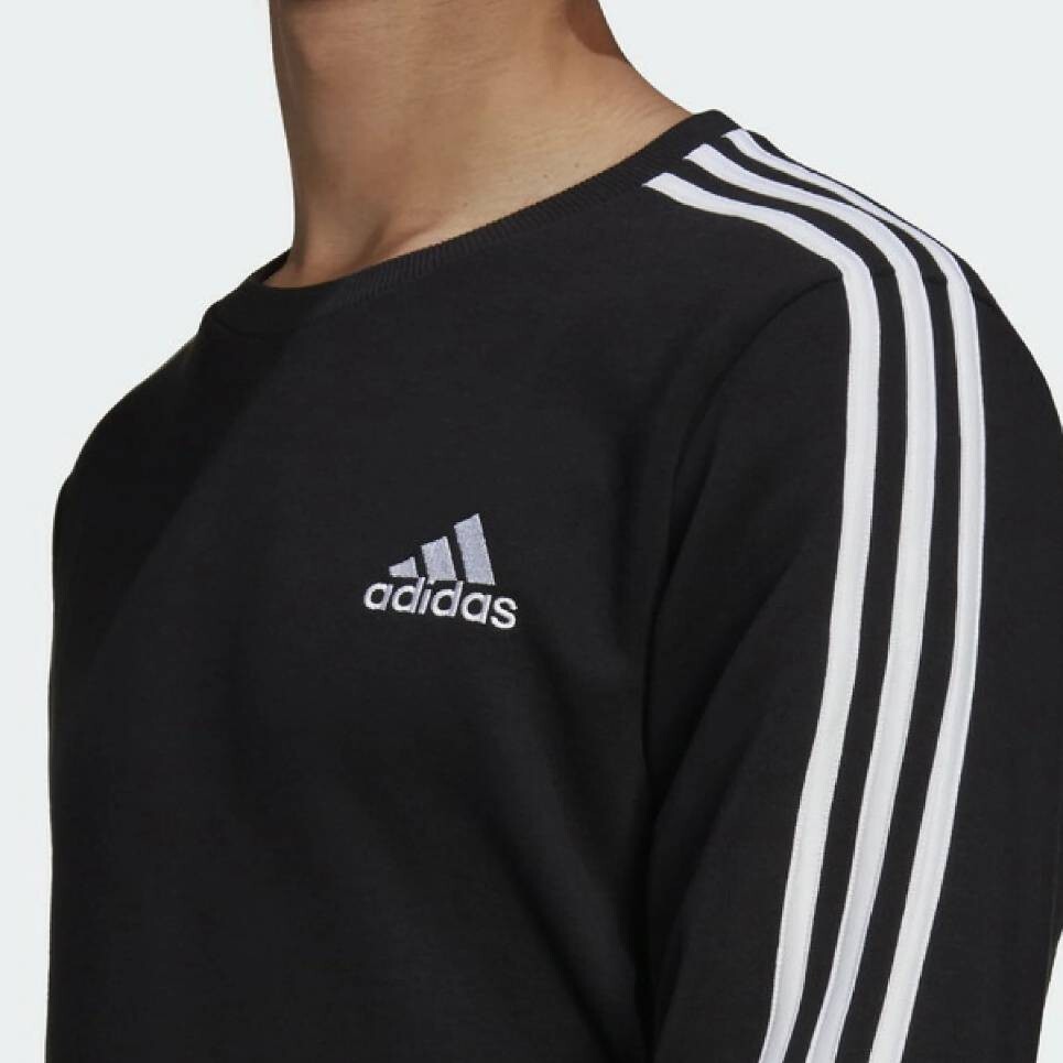 [ новый товар ] adidas Adidas тренировочный футболка s Lee полоса s Logo вышивка 2XL размер 