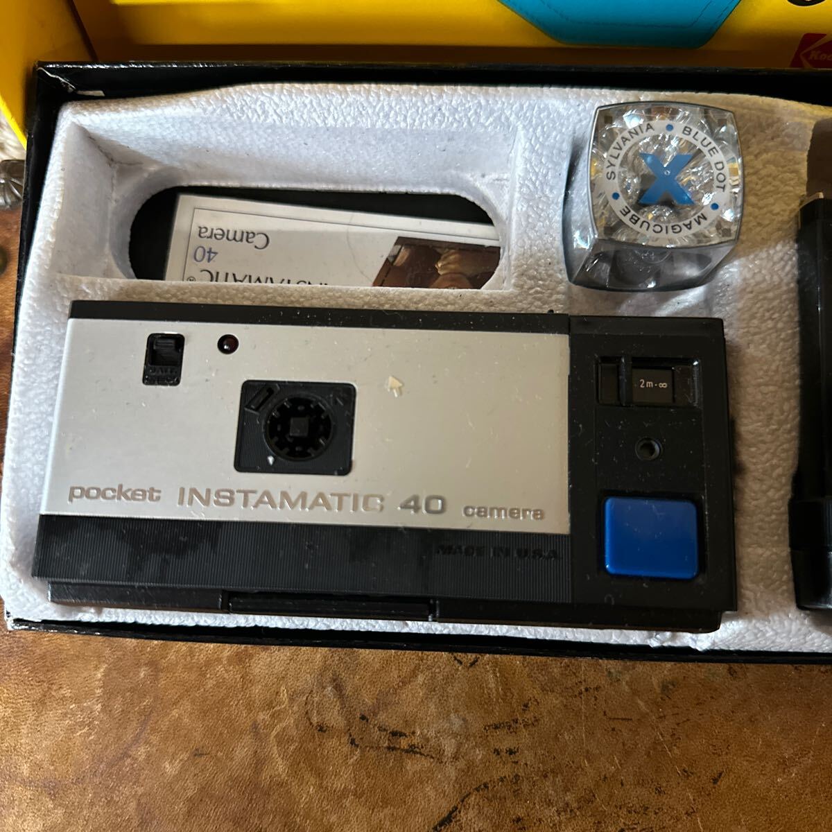 レトロ ポケットカメラ kodak pocket instamatic40 コダック 未動確 インスタマチックカメラの画像2