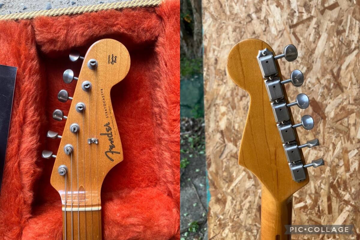 【現状品】Fender USA American Vintage '57 Stratocaster 2001年　サンバースト　フェンダー　ストラト　アメビン　ハードケース付_画像5