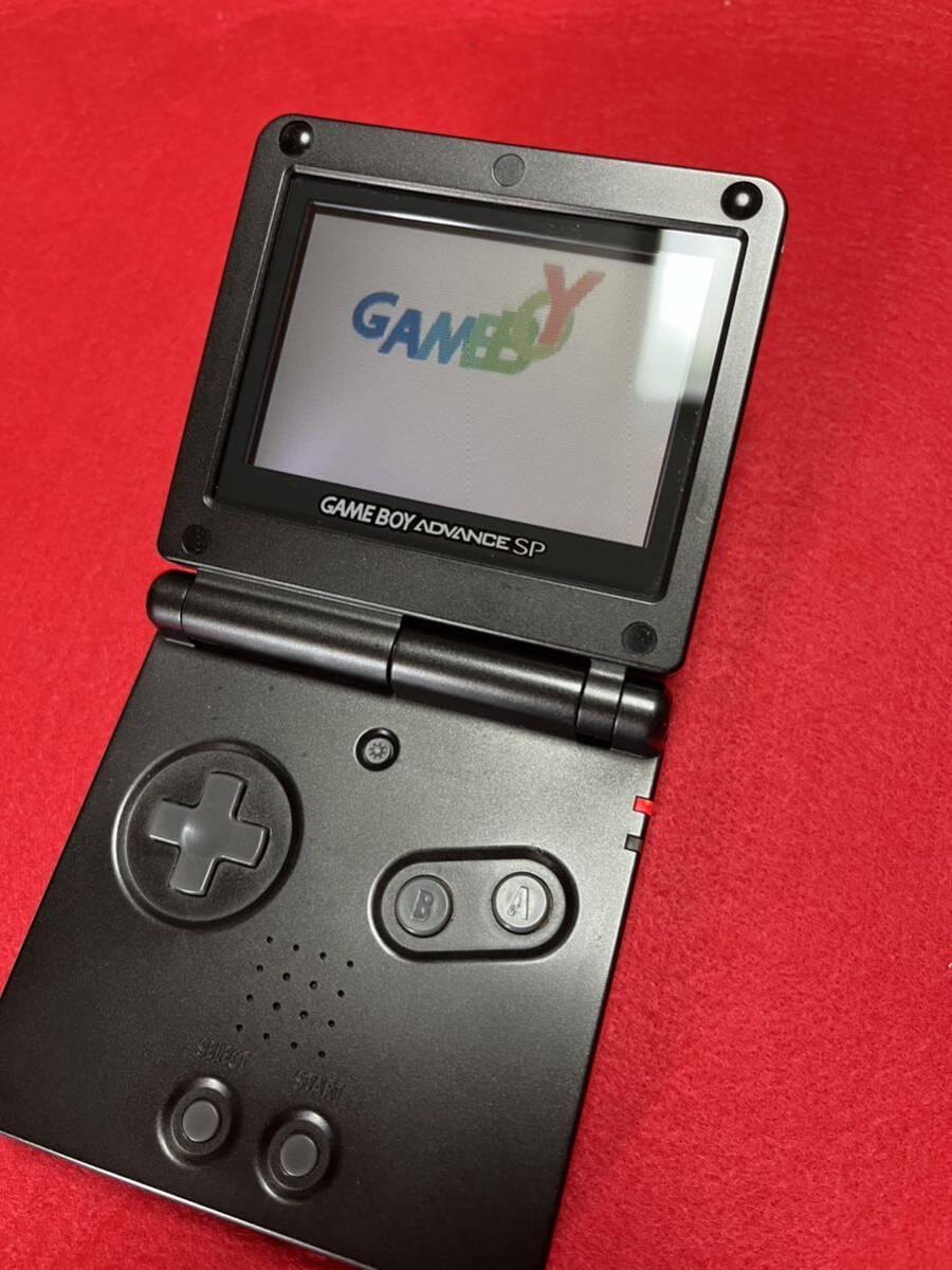 ゲームボーイアドバンスSP ゲームボーイアドバンス Game Boy Advance SP ブラック 黒 任天堂 ニンテンドー Nintendoの画像1