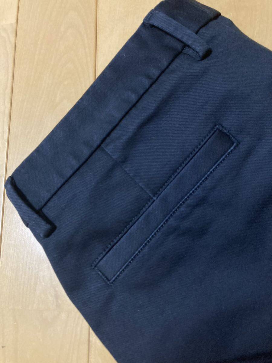 美品☆W36 [HUGO BOSS] 現行タグ Kane-PL ブラッシュドツイル スリムフィットパンツ 52 36 ブラック 58483805 ヒューゴボス_画像8