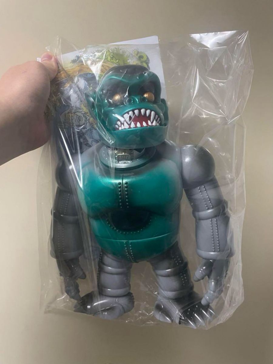 unknown maker Robot Gorilla HXS ロボットゴリラ獣 ソフビ　　ターゲットアース