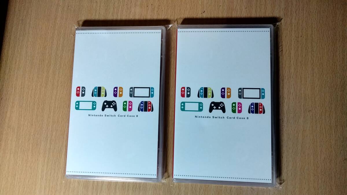 マイニンテンドーストア交換グッズ　Nintendo Switch カードケース(8枚収納) 2個セット_画像1