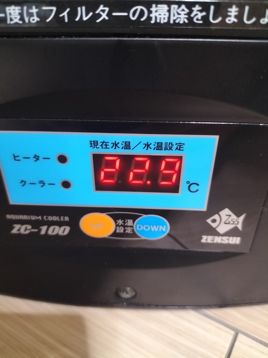zen acid аквариум для кондиционер ZENSUI ZC-100 морская вода аквариум . рабочее состояние подтверждено тропическая рыба аквариум. лето меры 