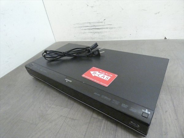 500GB☆13年☆シャープ/SHARP/AQUOS☆HDD/BDレコーダー☆BD-S550☆3D対応機 管SA4676_画像1