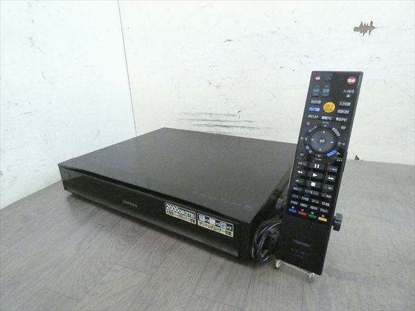 2TB☆東芝/REGZA☆HDD/DVDレコーダー☆RD-X9☆リモコン付☆2番組同時録画☆3D対応機 管CX119795_画像1