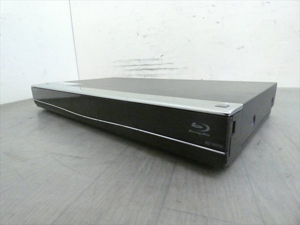 500GB☆13年☆シャープ/SHARP/AQUOS☆HDD/BDレコーダー☆BD-W550☆2番組同時録画☆3D対応機 管SA4677_画像3