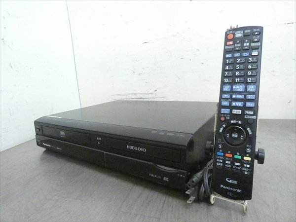パナソニック/DIGA☆HDD/DVDレコーダー/VHS☆DMR-XP22V☆リモコン付 管CX19882_画像1