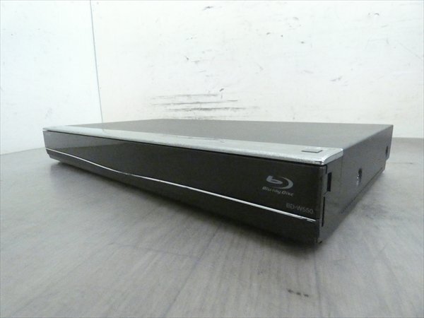 500GB☆13年☆シャープ/SHARP/AQUOS☆HDD/BDレコーダー☆BD-W550☆2番組同時録画☆3D対応機 管SA4716_画像3