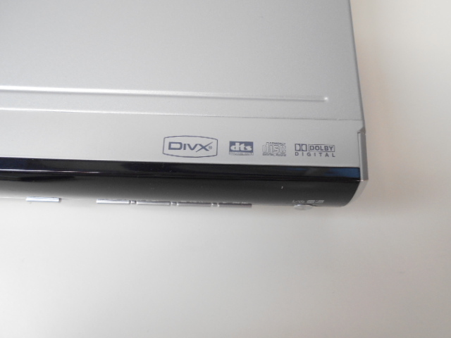 ◆TOSHIBA　東芝　DVDプレーヤー　SD-580J　動作品　リモコン付き　HDMI端子搭載モデル　2008年　激安1円スタート！！_画像8