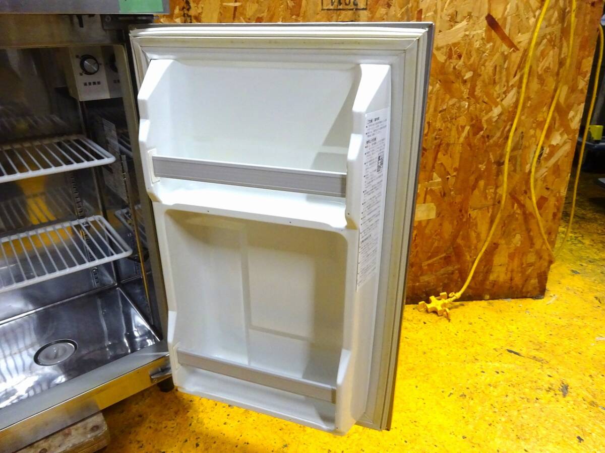 (1286)SANYO サンヨー 業務用 コールドテーブル 台下冷凍冷蔵庫 SUR-UT1241C W1200D450H800 100V 中古 厨房 飲食店 店舗 引き取りも歓迎_画像5