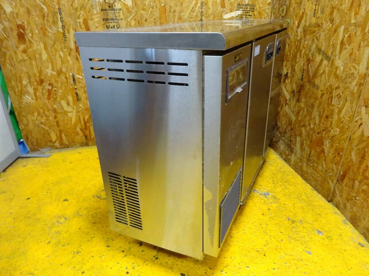 (1286)SANYO サンヨー 業務用 コールドテーブル 台下冷凍冷蔵庫 SUR-UT1241C W1200D450H800 100V 中古 厨房 飲食店 店舗 引き取りも歓迎の画像10