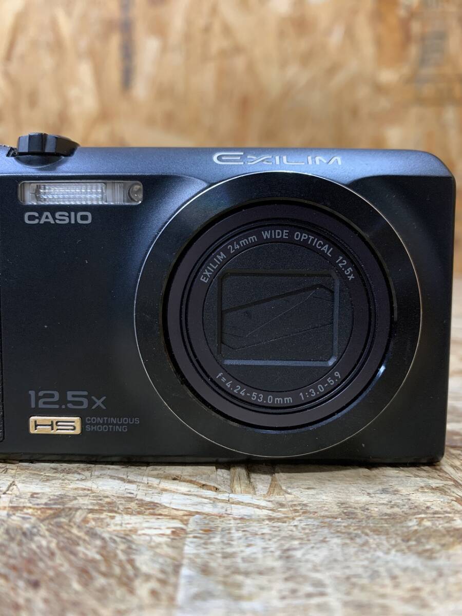 (6270)CASIO EXILIM EX-ZR200 24mm WIDE OPTICAL 12.5X f=4.24-53.0mm 1:3.0-5.9 HS CONTINUOUS SHOOTING デジタルカメラ ジャンク品_画像10