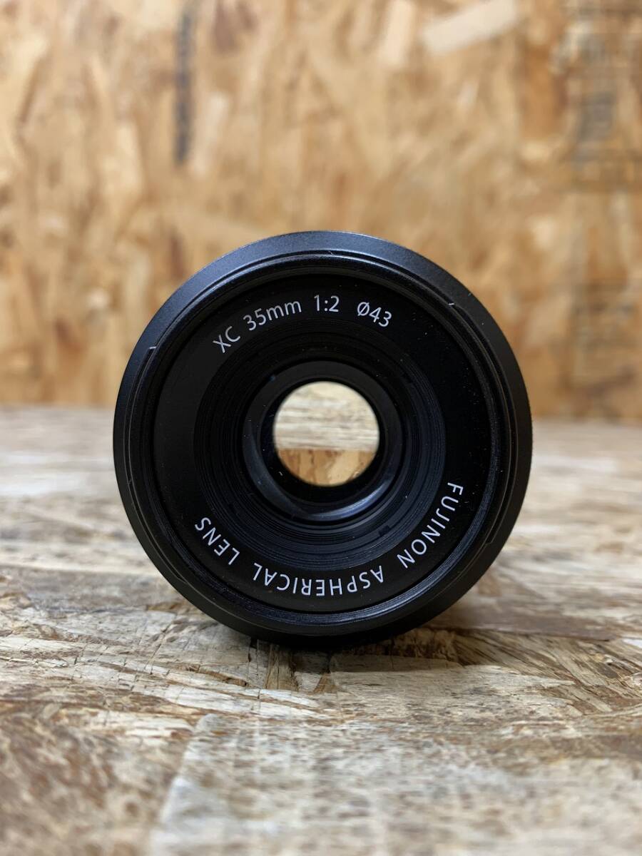 (6274) FUJIFILM 交換レンズ FUJINON ASPHERICAL LENS XC 35ｍｍ 1:2 Φ43 フジノン 中古品_画像5