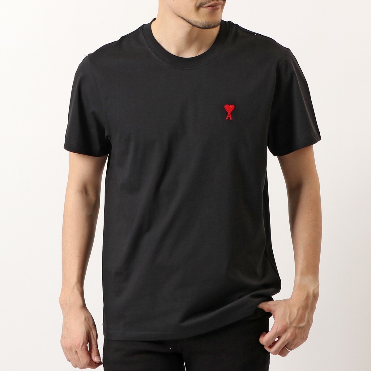 定価23 100円】アミパリス ami paris Tシャツ 黒 AMI DE COEUR 定価23 100円】アミパリス ami paris Tシャツ 黒 AMI DE COEUR