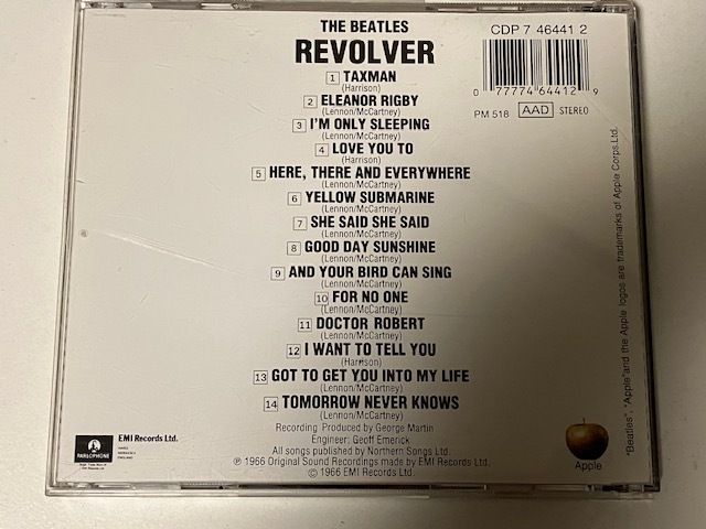 BEATLES REVOLVER 輸入CD ビートルズの画像2