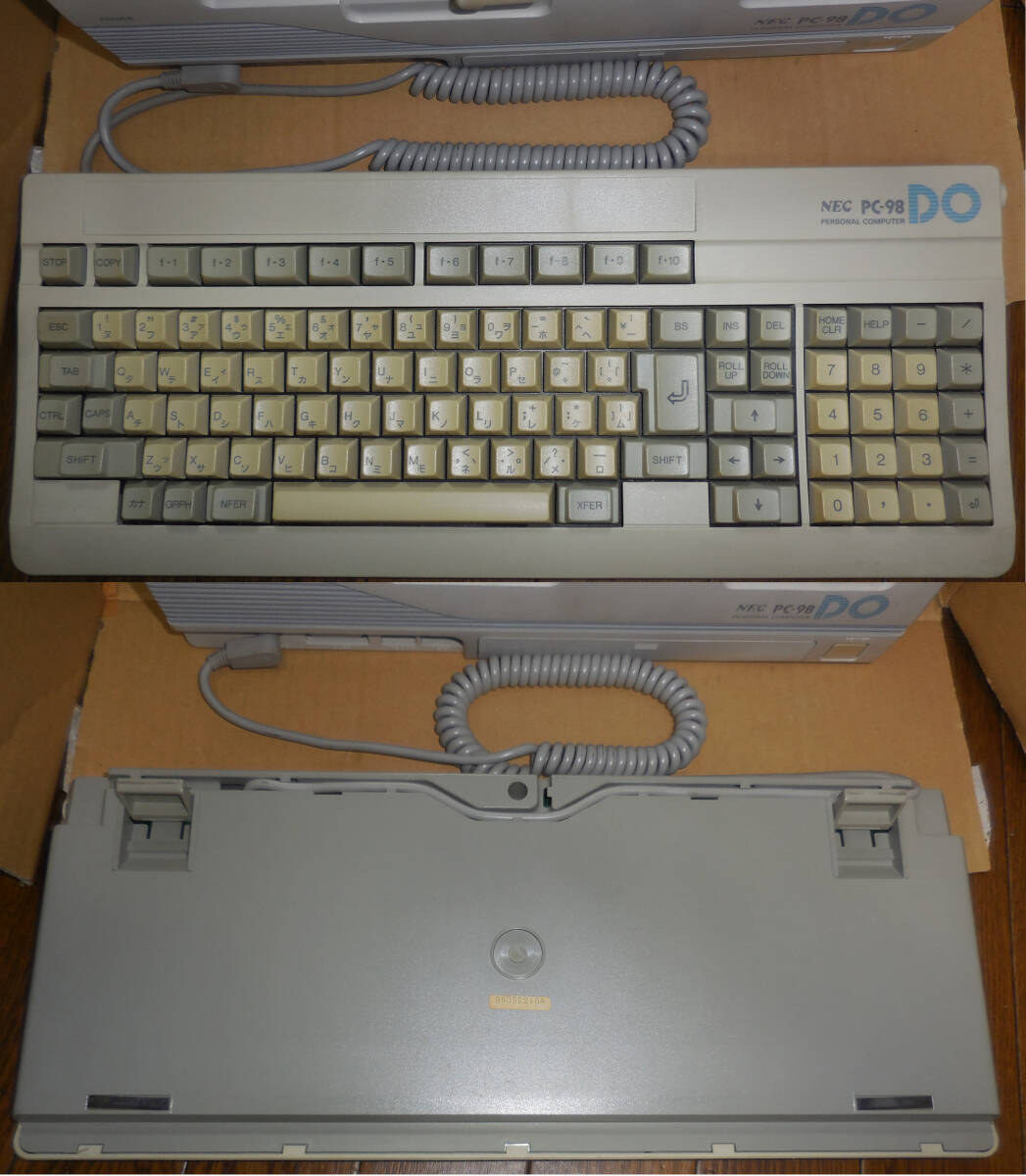 ★☆★中古品 NEC PC-88DO 外箱、キーボード付 動作確認済み★☆★_画像2