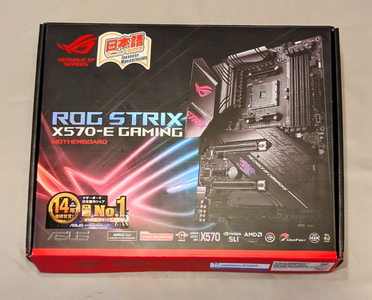 ASUS ROG STRIX X570-E GAMING ATXマザーボード AM4 AMD
