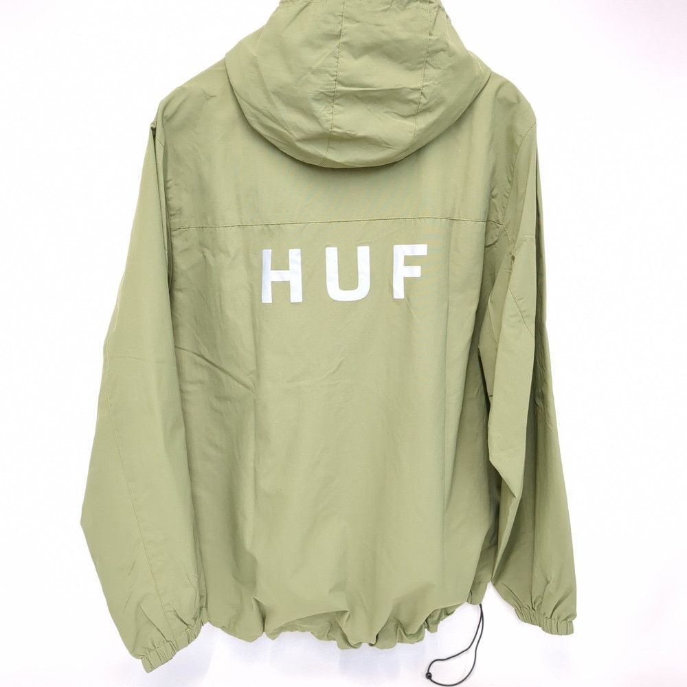 HUF　ESSENTIALS ZIP STANDARD SHELL　メンズ　カーキ　ジャケット　SIZE XL　ハフ　◆3115/登呂店_画像2