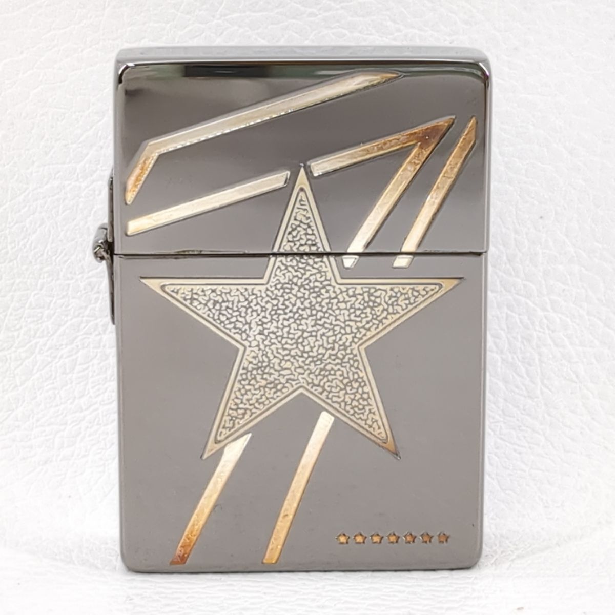 【未使用】 Zippo 1935レプリカ SEVENSTARS 2007年製 ガンメタ オイルライター ジッポー セブンスター ◆3104/磐田店の画像1