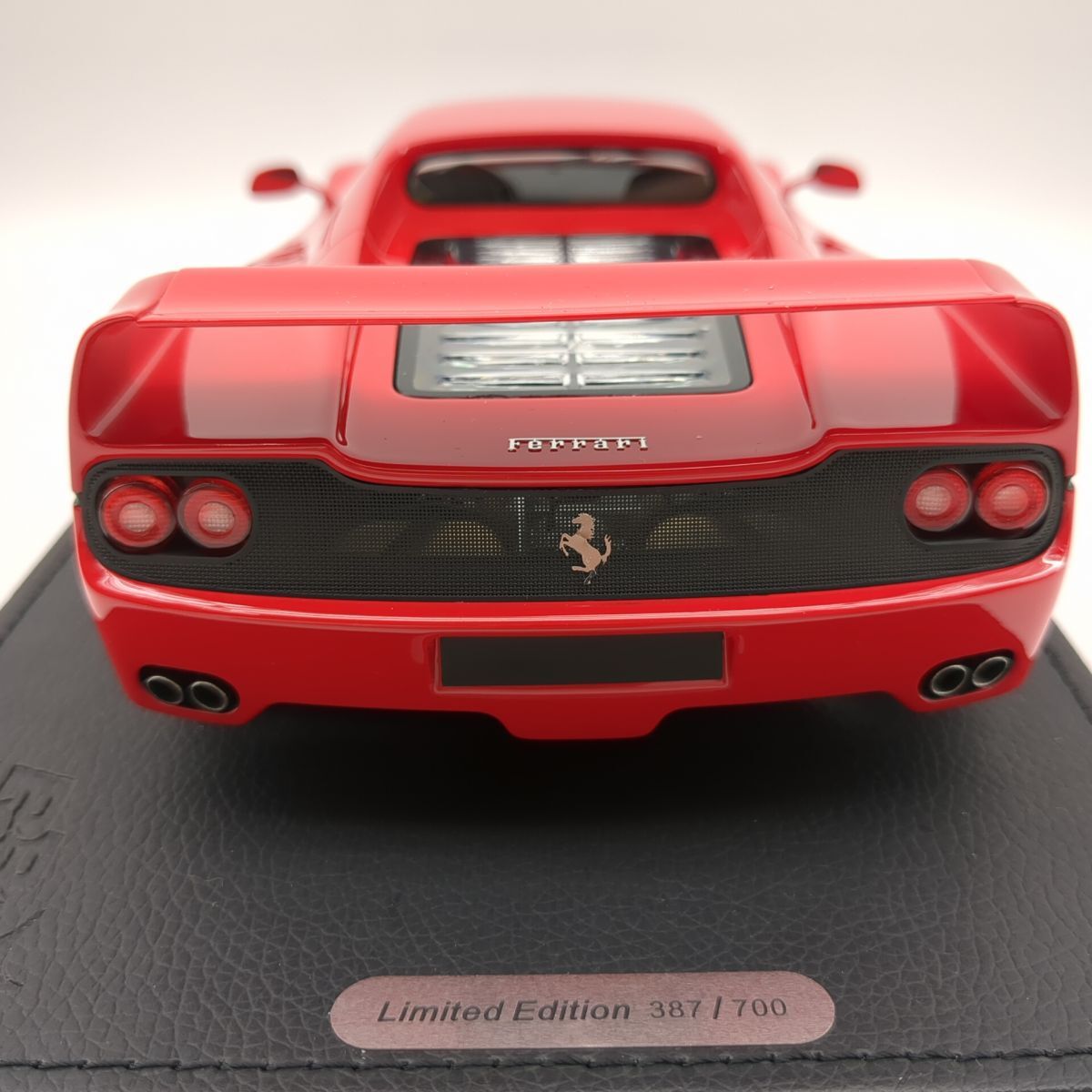 BBR MODELS　P18189A　フェラーリ　F50　Coupe　Rosso Corsa 322　レッド　1/18　ミニカー　700台限定　クリアケース付き　◆3109/宮竹店_画像4