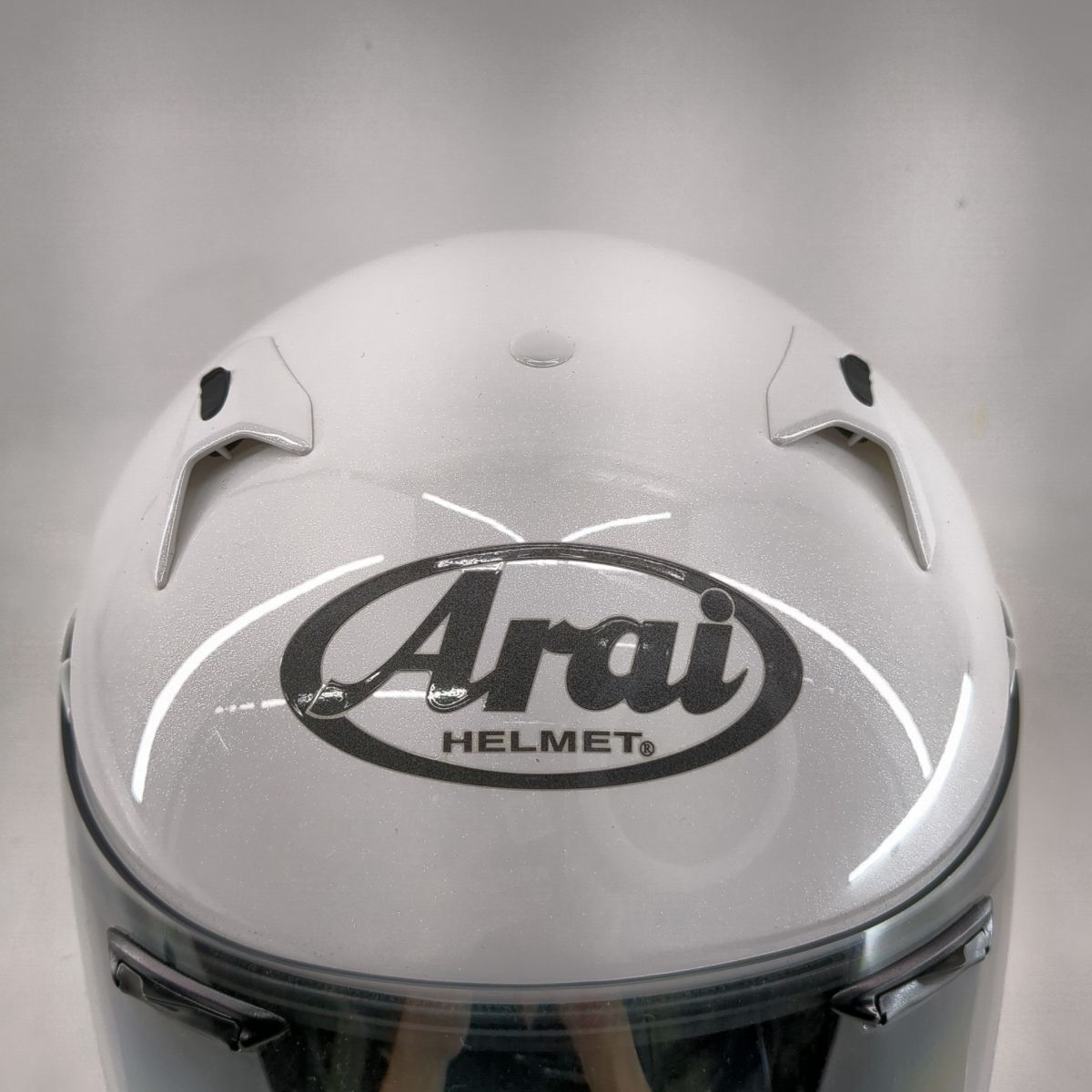  beautiful goods Arai ARAI SNELL Astro IQ full-face helmet white 55.56cm 2015 year made *3102/. river shop 