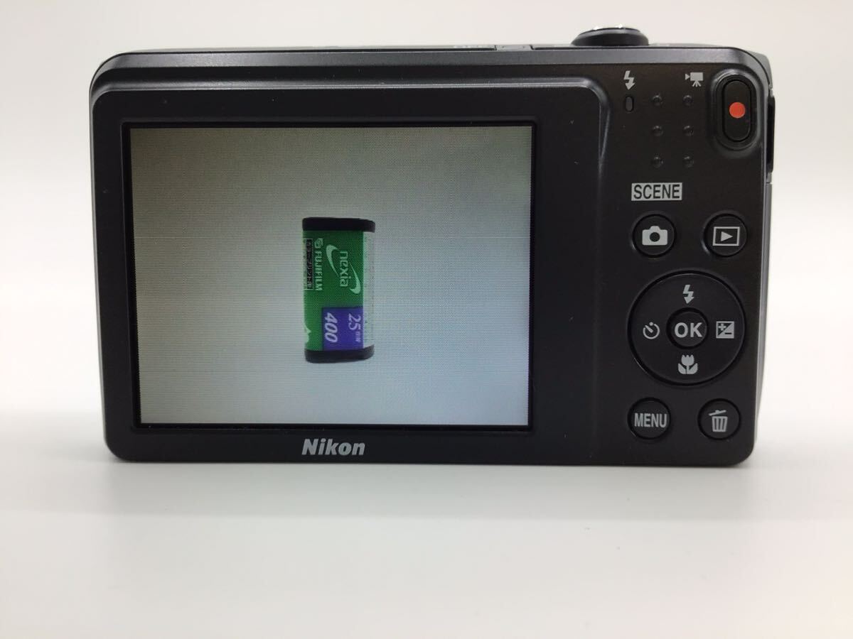 00469 【動作品】 Nikon ニコン COOLPIX A300 コンパクトデジタルカメラ バッテリー付属 _画像6