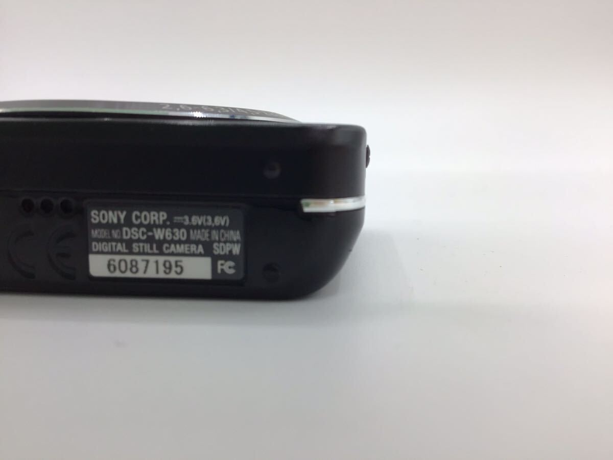 87195 【動作品】 SONY ソニー Cyber-shot DSC-W600 コンパクトデジタルカメラ バッテリー付属 _画像9