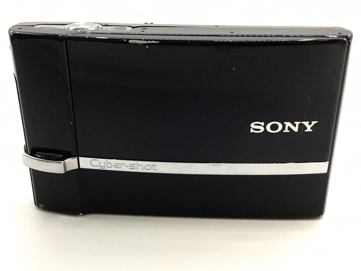 67132 【動作品】 SONY ソニー Cyber-shot DSC-T30 コンパクトデジタルカメラ バッテリー付属_画像1