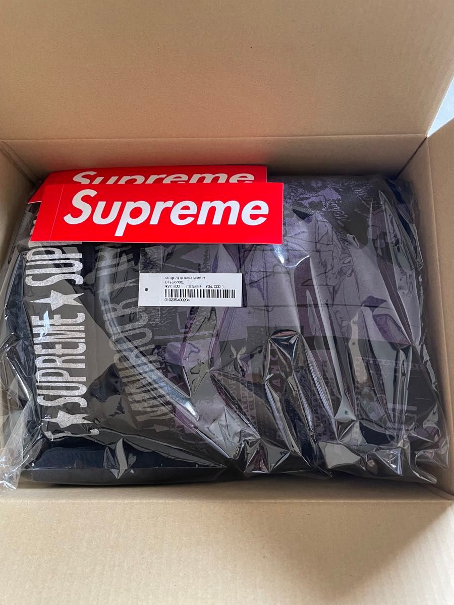 Supreme Collage Zip Up Hooded Black XXL|Yahoo!フリマ(旧 Supreme Collage Zip Up Hooded Black XXL|Yahoo!フリマ(旧