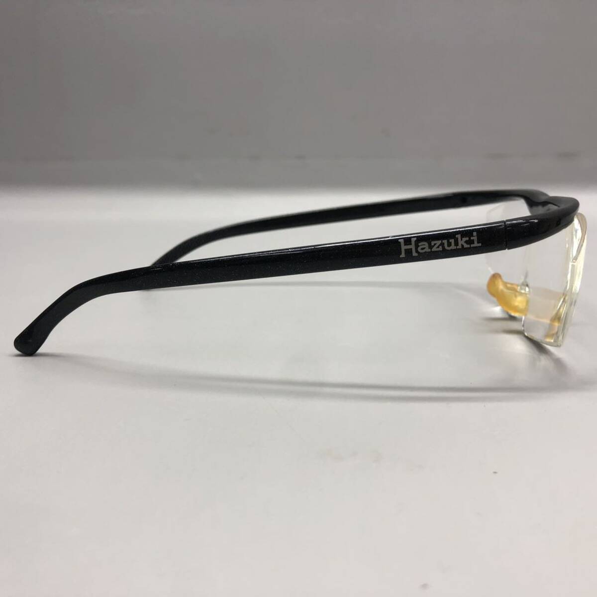 T# Hazuki Huzuki лупа LS 1.6X увеличительное стекло Large размер чёрный ламе бесцветные линзы 1.6 раз корпус только очки при дальнозоркости очки очки для мужчин и женщин б/у товар 