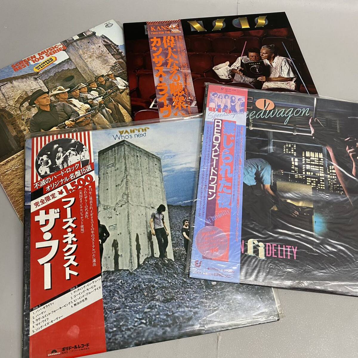 MK■①洋楽 LP LD まとめて12枚 スピードワゴン クラプトン ロッドスチュワート ジェフベック アース＆ウインド ローリングストーンズ 中古_画像6