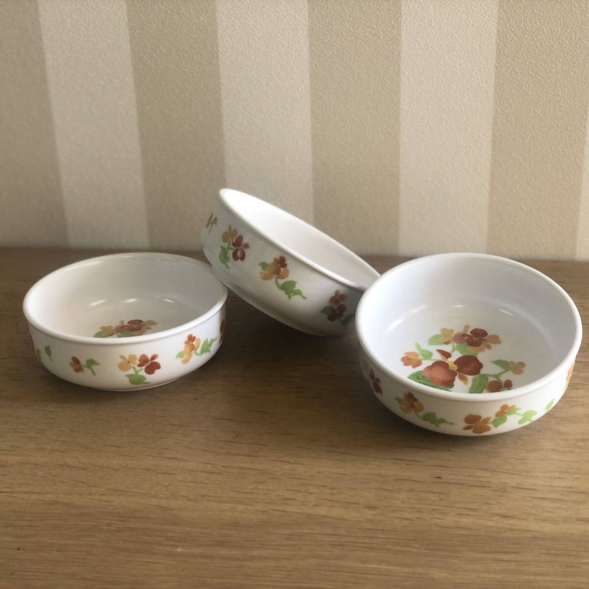 T■⑥ Noritake ノリタケ PROGRESSION CHINAプログレッションチャイナ HAPPY DAYS 9069 蓋付カップ&小皿 セット レトロポップ ヴィンテージ_画像3