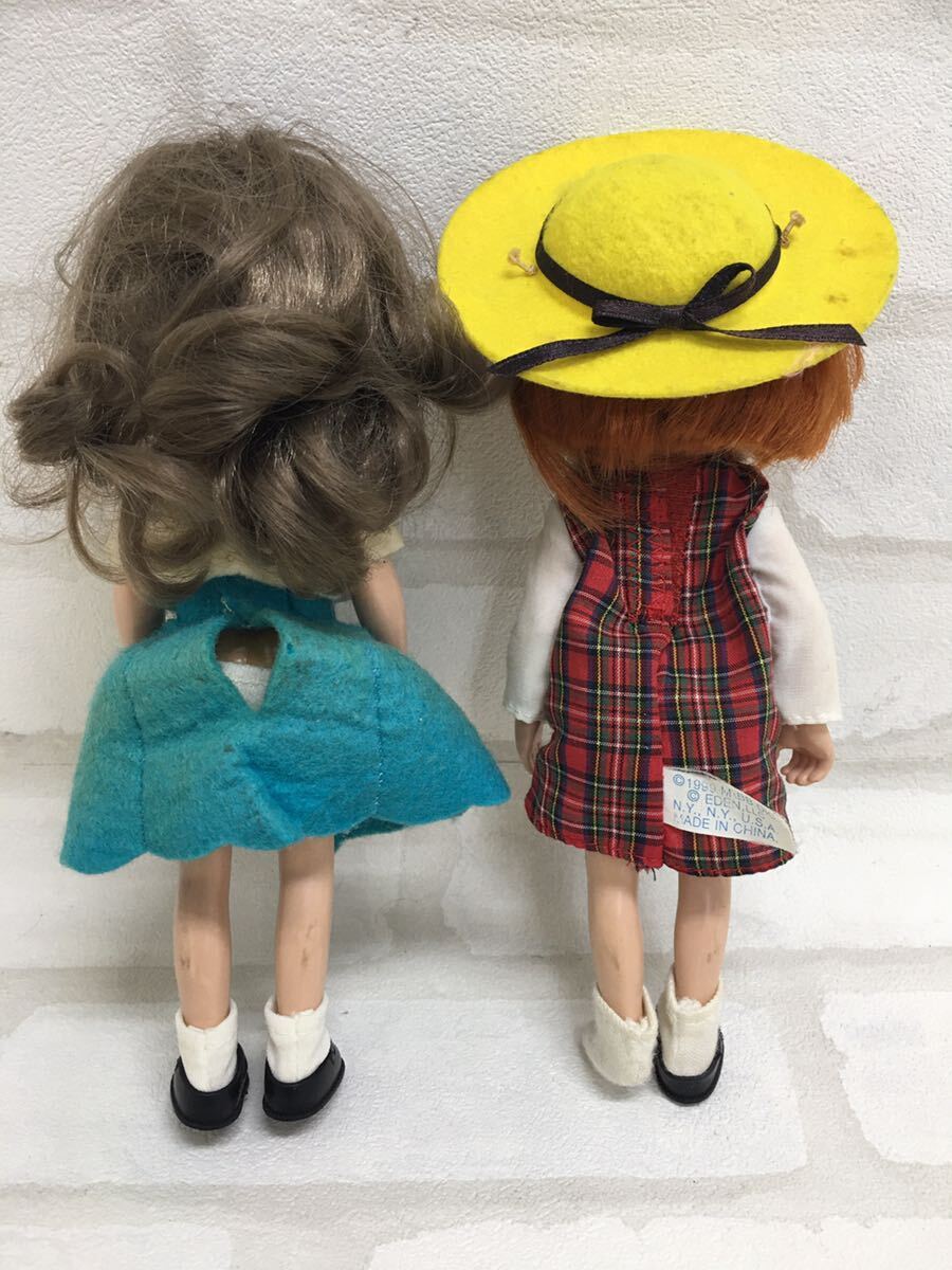 SU# that time thing # EDENeten Madeleine Chan / Daniel Chan together 2 body set Madeleine doll put on . change doll girl toy Showa Retro 