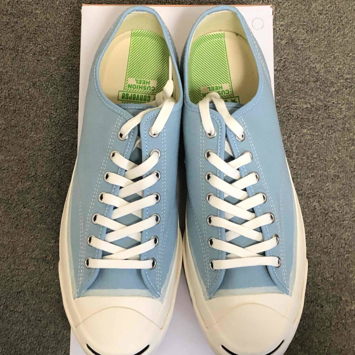 新品 未使用 US9H CONVERSE ADDICT JACK PURCELL CANVAS Light Blue コンバースアディクト ジャック パーセル キャンバス ライトブルー_画像2