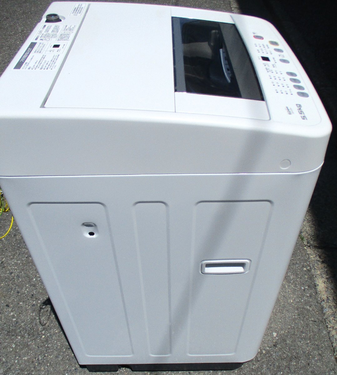 ☆SKJapan SW-K55A 5.5kg 全自動洗濯機◆2023年製・シンプルデザインで高機能4,991円_画像8