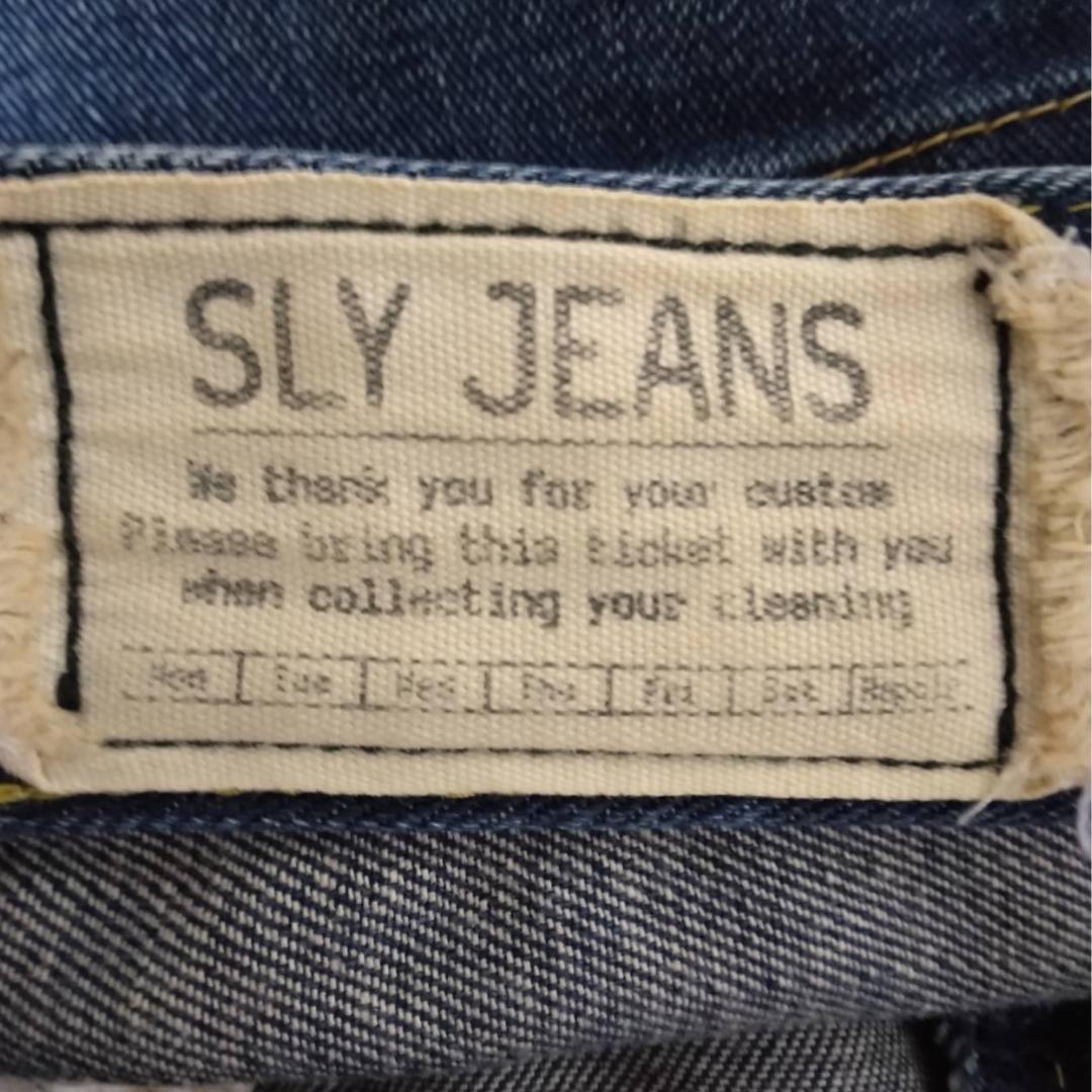 SLY JEANS バロックジャパンリミテッド ダメージ加工 デニム ジーンズパンツ カジュアルパンツ ジーパン