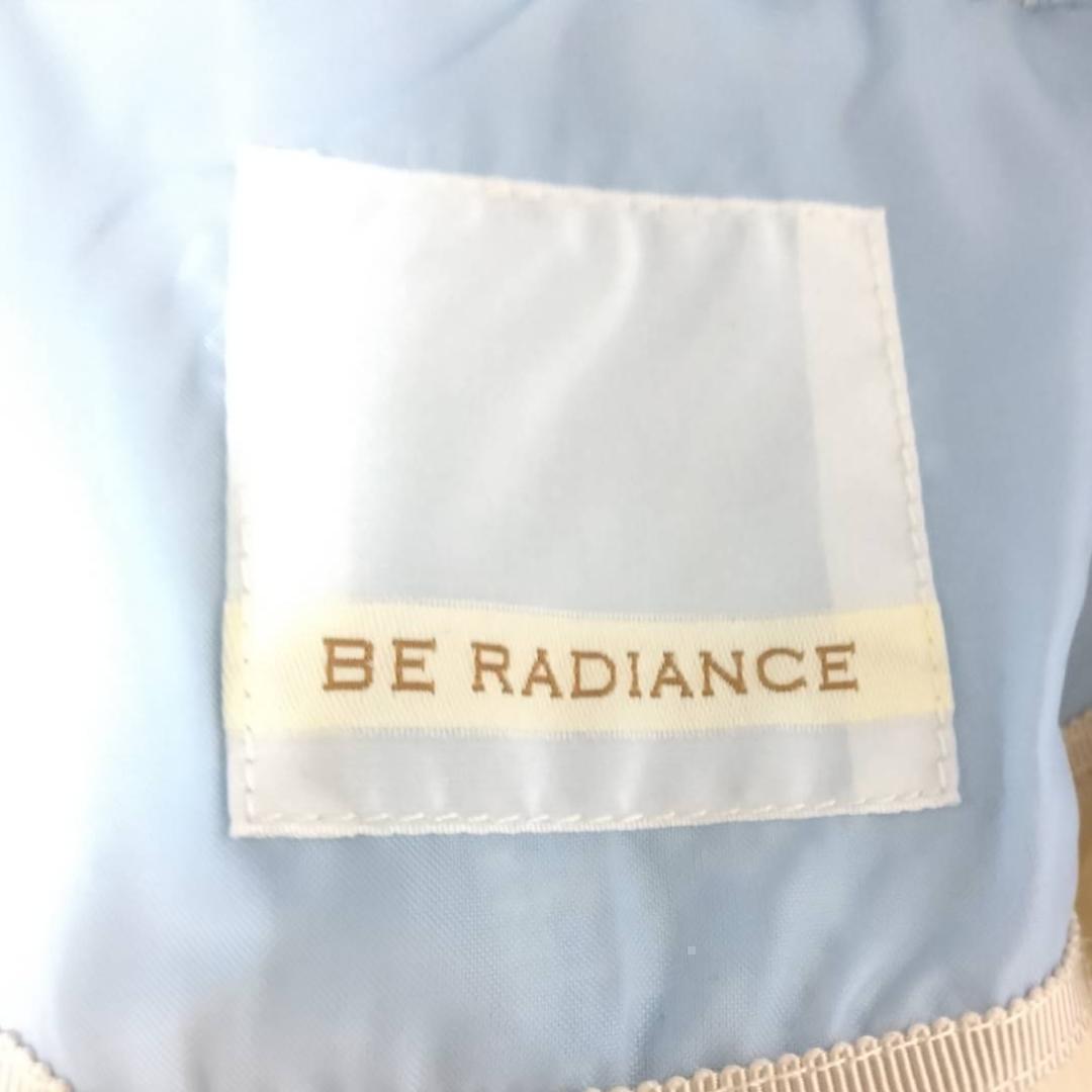 BE RADIANCE スカイブルーホワイトカラーデザイン テーラードジャケット アウター 上着 アウター