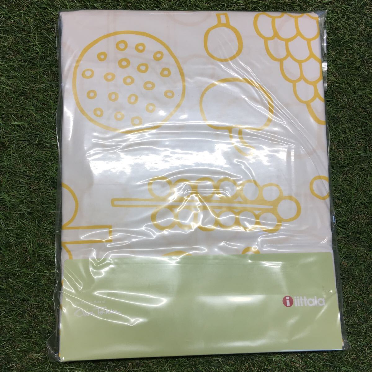 RX358-A61 iittala iittala bed cover OTC 367408 full ta150×210cm yellow color bed bedding cover double miscellaneous goods unused storage goods bed 