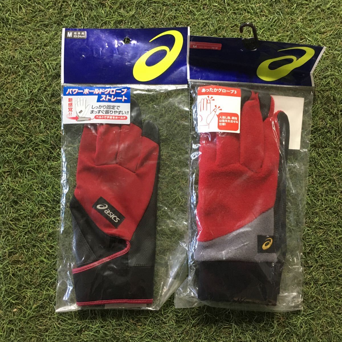 RR316-E13 asics mesh glove magnet attaching finger glove power Hold glove for sport goods M size 6 point unused exhibition goods accessories 