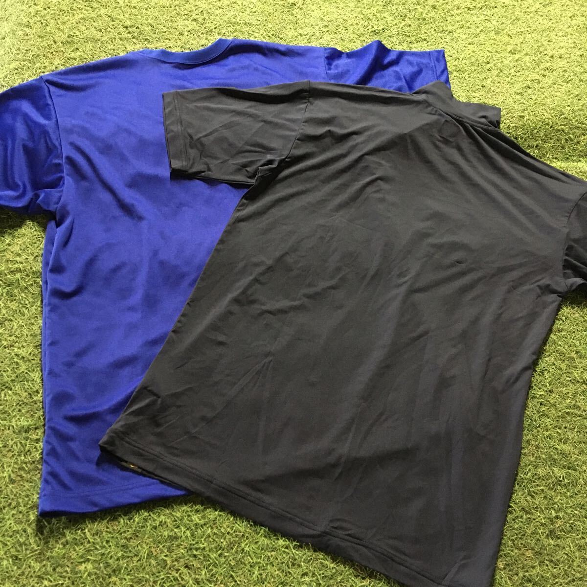 RR551-E15 ZETT SSK DESCENTE など アンダーシャツ Tシャツ 2ボタンシャツ Oサイズ 6点まとめ 袋不良 未使用 展示品 ウェア_画像7