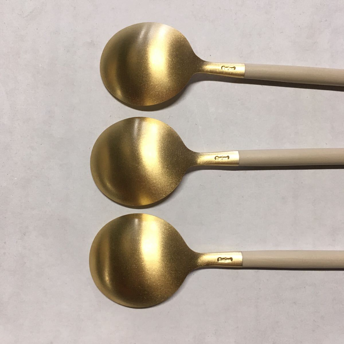 RX470 Cutipolkchi paul (pole) cutlery set goa ivory Gold spoon 7 point summarize kitchen interior unused storage goods tableware 