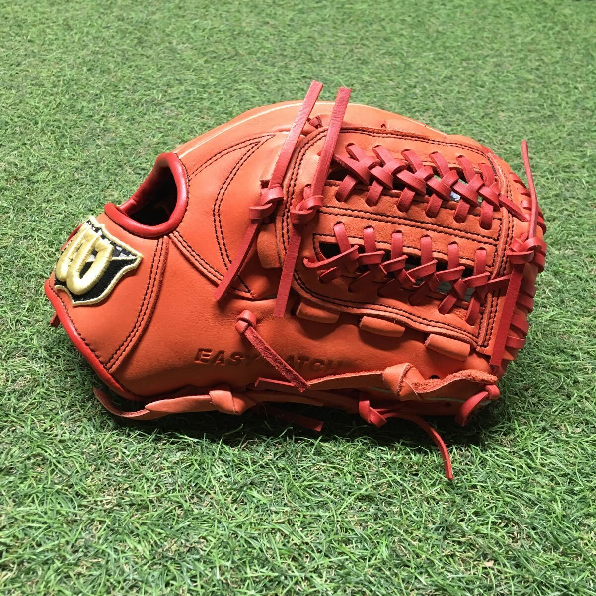 IM086-E10 wilson ウィルソン WTARET6JP Ball Glove ジュニア軟式用 ユーティリティ用 Lサイズ 右投用 野球 スポーツ 未使用 展示品 グラブ_画像2