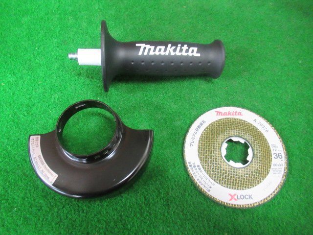 ♪　makita　マキタ　GA045　充電式ディスクグラインダ　パドルスイッチ　40V　100mm　※X-LOCK仕様　※本体のみ　未使用品　成田店　r3043_画像9