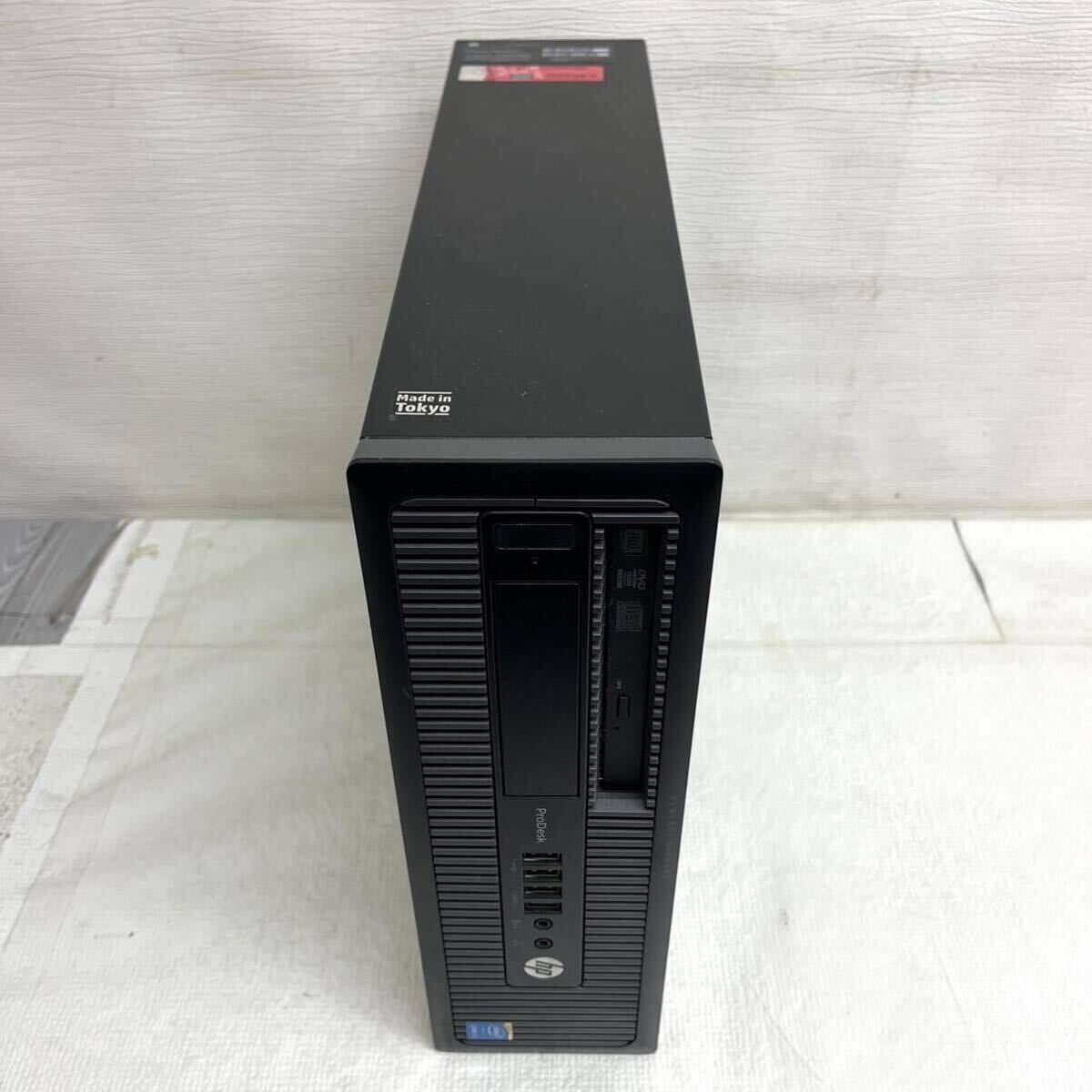 0517B6 まとめ 動確済★デスクトップPC パソコン hp ProDesk 600 G1 SFF CORE i5 / モニター I-O DATA LCD-MF243EBR / SK-2025 / SM-8825_画像7