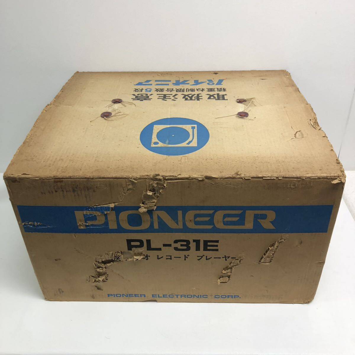 0521F6 PIONEER パイオニア レコードプレーヤー PL-31E ターンテーブル オーディオ機器 音響機器 _画像10